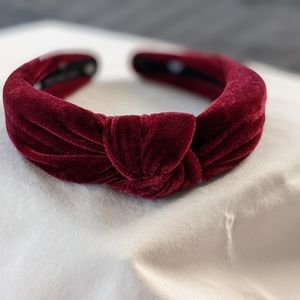 Lele Sadoughi velvet headband